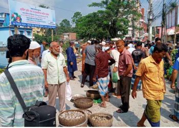 ঝালকাঠিতে পৌরসভার উদ্যোগে কৃষি পণ্য ও বৈকালিক শাক-সবজির বাজার চালু