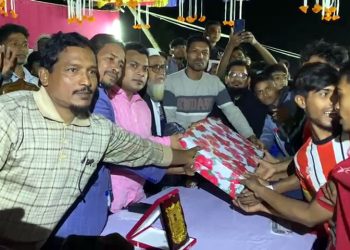 কাঠালিয়ায় আরাফাত রহমান কোকো স্মৃতি  ফুটবল টুর্ণামেন্টের ফাইনাল খেলা অনুষ্ঠিত