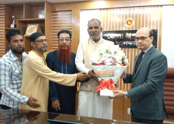 ঝালকাঠির জেলা প্রশাসকের সাথে সৌজন্য সাক্ষাৎ করলেন এবি পার্টির শেখ জামাল