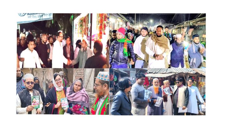 কাঠালিয়ায় বিএনপি, জামায়াত ও জাতীয় পার্টি জেপি’র প্রার্থীরা প্রচারণায় ব্যস্ত