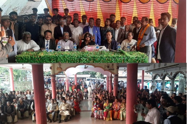 ঝালকাঠিতে নবনির্বাচিত এমপি ইসরাত সুলতানা ইলেন ভুট্টোকে ফুলেল শুভেচ্ছা