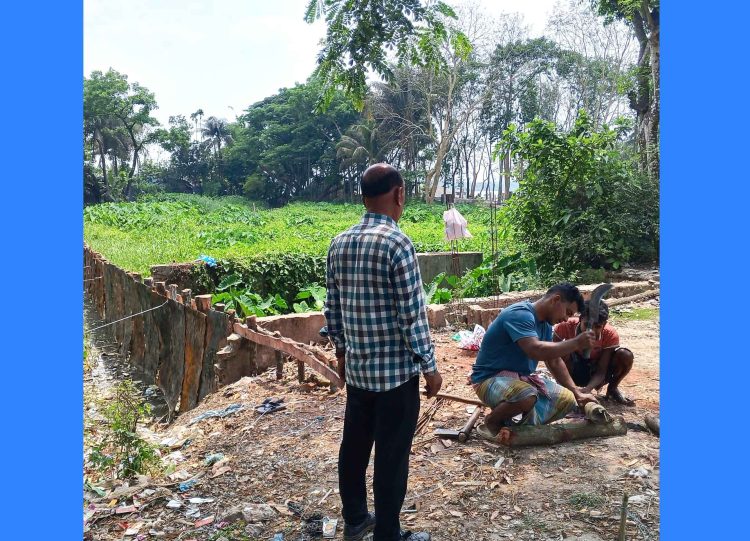 ঝালকাঠি পৌর কর্তৃপক্ষের বিরুদ্ধে সড়ক ও জনপথ বিভাগের জলাশয় ভরাট করে ট্রাকস্ট্যান্ড নির্মাণের অভিযোগ