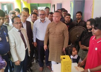 ঝালকাঠিতে হাম-রুবেলা টিকাদান ক্যাম্পেইন উদ্বোধন