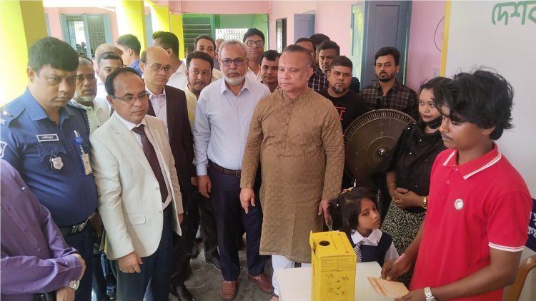 ঝালকাঠিতে হাম-রুবেলা টিকাদান ক্যাম্পেইন উদ্বোধন