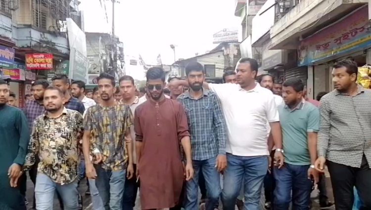 ঝালকাঠিতে ছাত্রদলের নবগঠিত কমিটির শুভেচ্ছা সমাবেশ