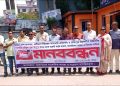 ঝালকাঠিতে এটিএন নিউজের সাংবাদিক লিপুর উপর হামলাকারিদের গ্রেফতারের দাবিতে মানববন্ধন