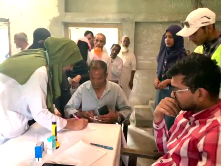 কাঠালিয়ায় ইয়ুথ রেডকেয়ার সোশ্যাল অর্গানাইজেশন বিনামূল্যের চক্ষু চিকিৎসা