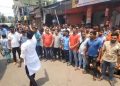 নিষিদ্ধ আওয়ামী লীগের নৈরাজ্যের প্রতিবাদে ঝালকাঠিতে ছাত্রদল-যুবদলের অবস্থান কর্মসূচি