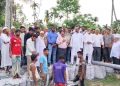 বিষখালী নদীর ভাঙন রোধে জিও ব্যাগ ফেলার উদ্বোধন করলেন এমপি রফিকুল ইসলাম জামাল
