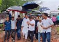 কাঠালিয়ায় বিষখালি নদীর উপর ব্রিজ নির্মাণের স্থান পরিদর্শন করলেন-এমপি রফিকুল ইসলাম জামাল